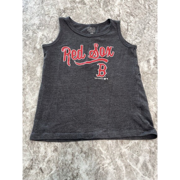 Major League Baseball Toddler Boston Red Sox Tank Top, Dark Gray 5T - Picture 1 of 6